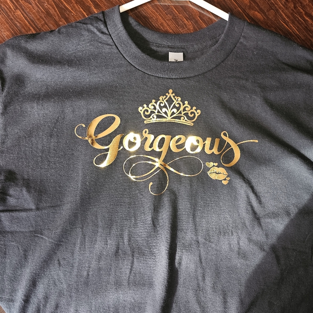 Hand crafted T-shirt size LG